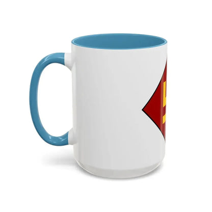 Patch of the 45th Infantry Division 19241939 (U.S. Army) Accent Coffee Mug - Go Mug Yourself