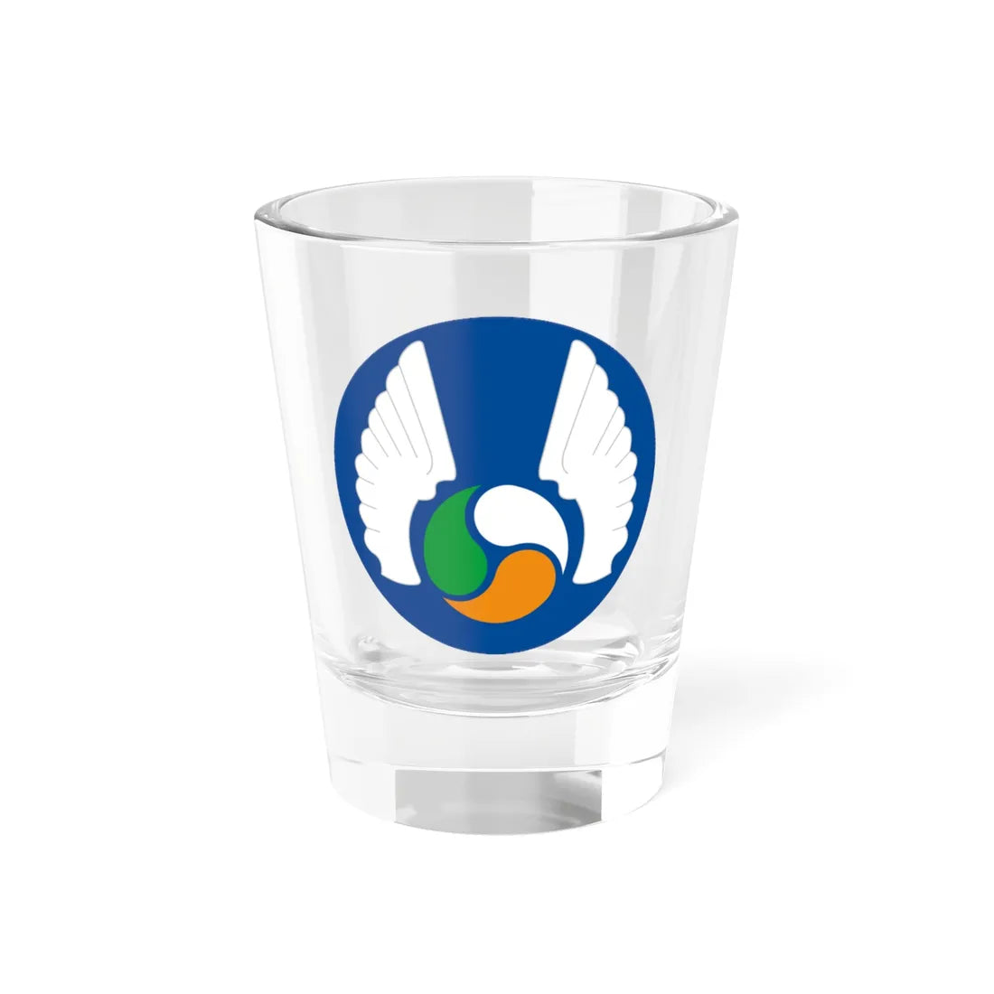 Patch of the Irish Air Corps (Ireland) (Coat of Arms) Shot Glass 1.5oz - Go Mug Yourself