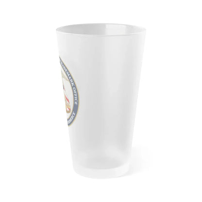 Patent and Trademark Office - Frosted Pint Glass 16oz - Go Mug Yourself