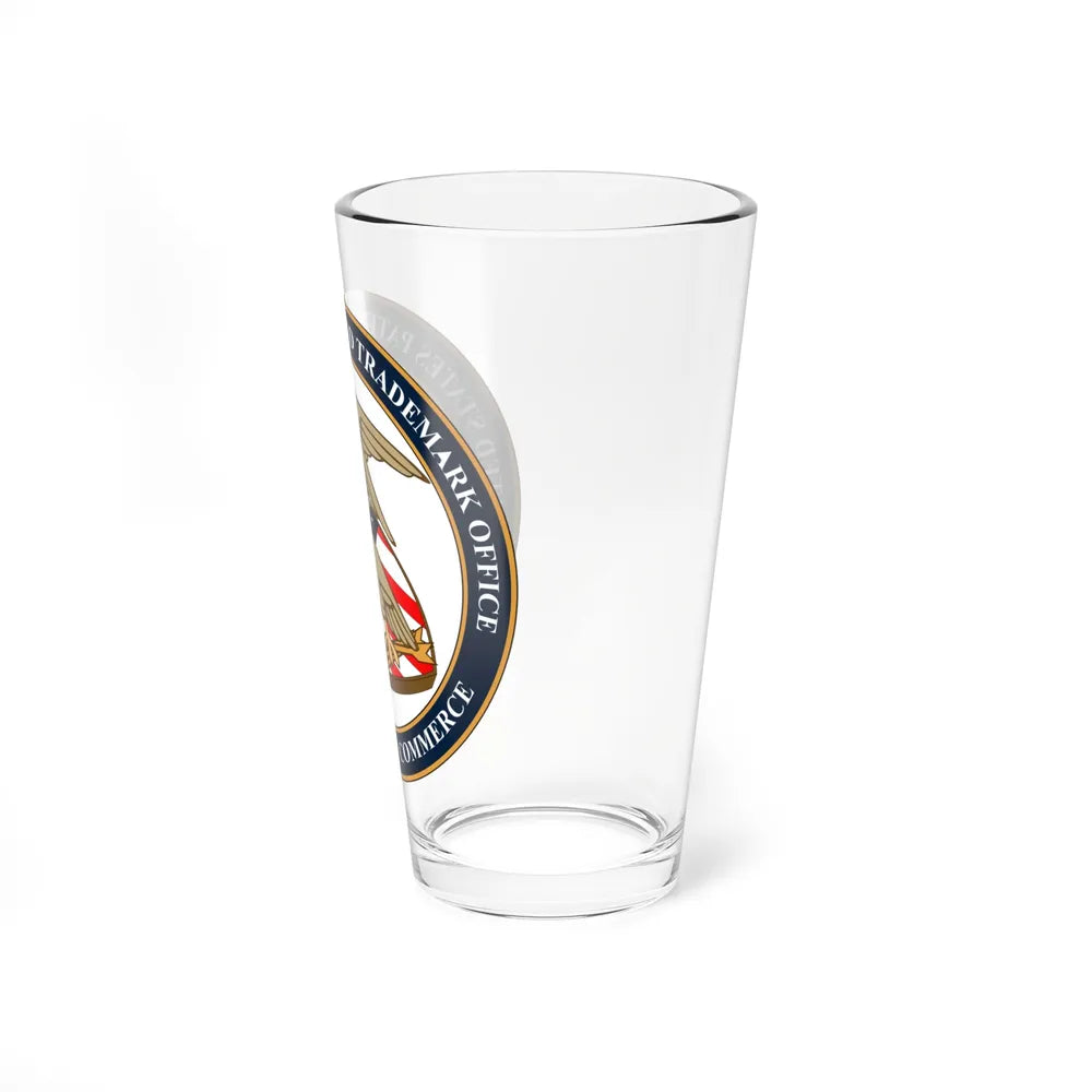 Patent and Trademark Office - Pint Glass 16oz-Go Mug Yourself