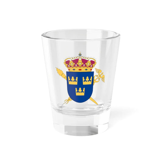 Patent- och registreringsverket vapen (Sweden) (Coat of Arms) Shot Glass 1.5oz 1.5oz - Go Mug Yourself