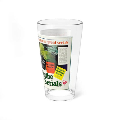 Pathe' Exhibitor's Book (1928-1929) 3 (Magazine Illustration) Pint Glass 16oz - Go Mug Yourself
