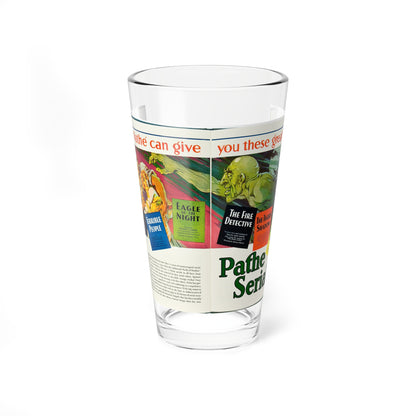 Pathe' Exhibitor's Book (1928-1929) 3 (Magazine Illustration) Pint Glass 16oz-16oz-Go Mug Yourself