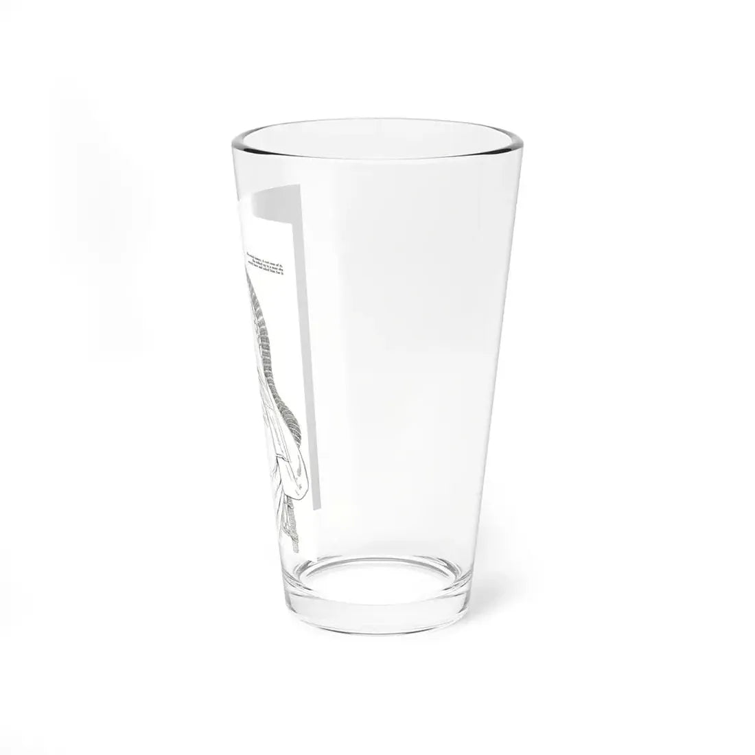 Patience, Good Housekeeping, February 1954 (Magazine Illustration) Pint Glass 16oz - Go Mug Yourself