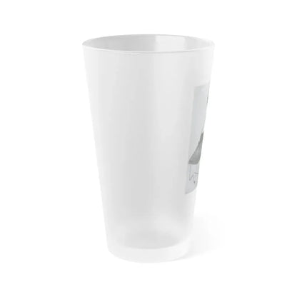 Patricia Medina #108 (Vintage Female Icon) Frosted Pint Glass 16oz - Go Mug Yourself