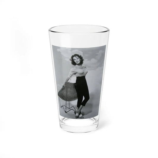 Patricia Medina #108 (Vintage Female Icon) Pint Glass 16oz-16oz-Go Mug Yourself