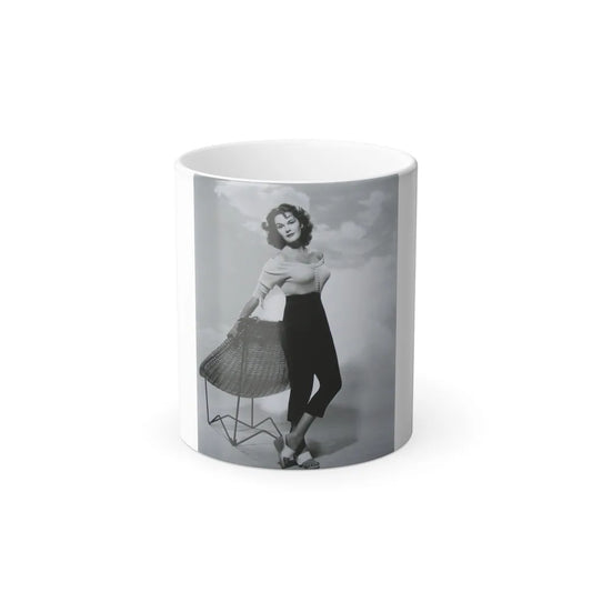 Patricia Medina #108 (Vintage Female Icons) Color Changing Mug 11oz-11oz-Go Mug Yourself
