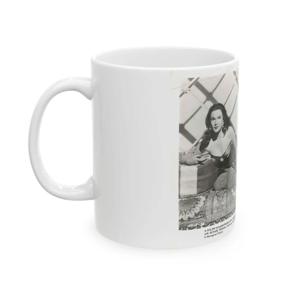 Patricia Medina #109 (Vintage Female Icon) White Coffee Mug-Go Mug Yourself