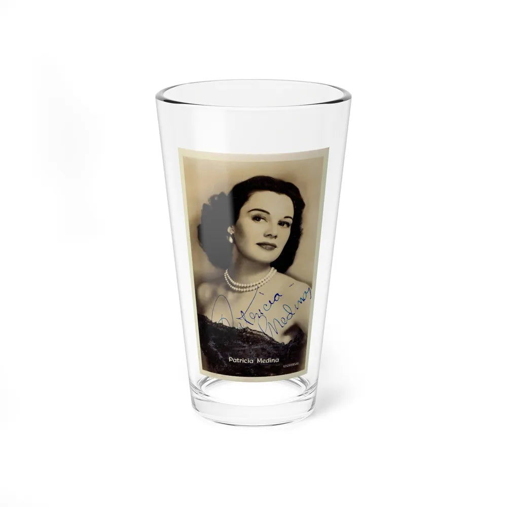 Patricia Medina #110 (Vintage Female Icon) Pint Glass 16oz-16oz-Go Mug Yourself