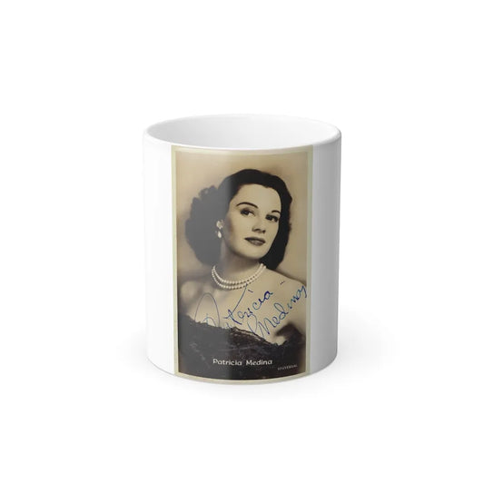 Patricia Medina #110 (Vintage Female Icons) Color Changing Mug 11oz-11oz-Go Mug Yourself