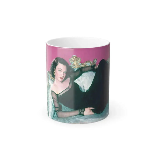 Patricia Medina #114 (Vintage Female Icon) Color Changing Mug 11oz 11oz - Go Mug Yourself