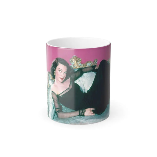 Patricia Medina #114 (Vintage Female Icons) Color Changing Mug 11oz-11oz-Go Mug Yourself