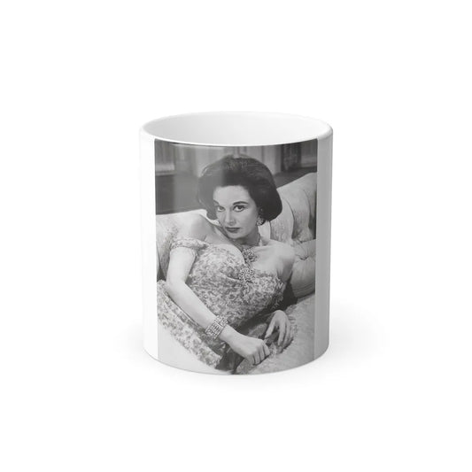 Patricia Medina #119 (Vintage Female Icons) Color Changing Mug 11oz-11oz-Go Mug Yourself