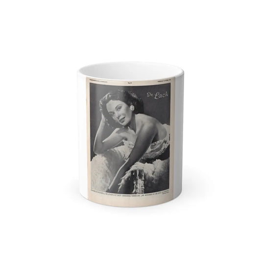 Patricia Medina #128 - (Vintage Female Icons) Color Changing Mug 11oz-11oz-Go Mug Yourself