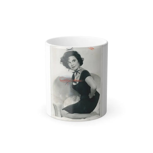 Patricia Medina #51 (Vintage Female Icons) Color Changing Mug 11oz-11oz-Go Mug Yourself