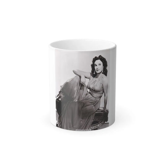 Patricia Medina #74 (Vintage Female Icons) Color Changing Mug 11oz-11oz-Go Mug Yourself