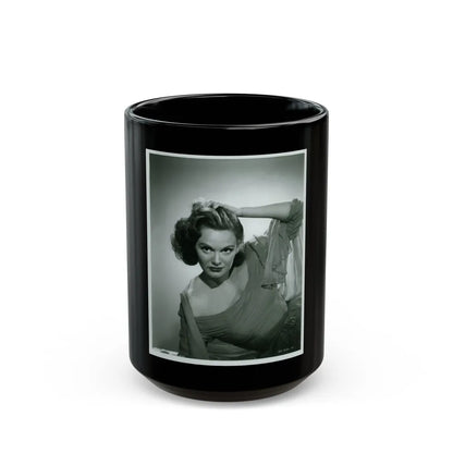 Patricia Medina #83 (Vintage Female Icon) Black Coffee Mug-15oz-Go Mug Yourself