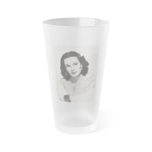 Patricia Medina #93 (Vintage Female Icon) Frosted Pint Glass 16oz-16oz-Frosted-Go Mug Yourself