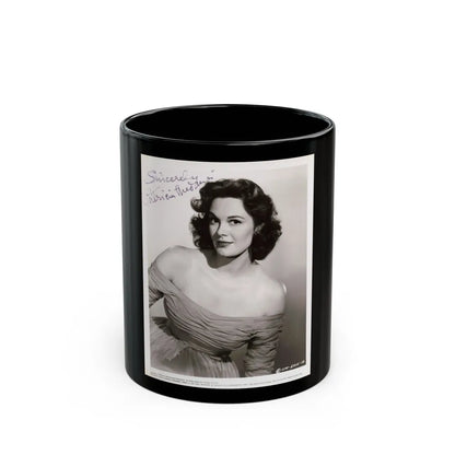 Patricia Medina #96 (Vintage Female Icon) Black Coffee Mug-11oz-Go Mug Yourself