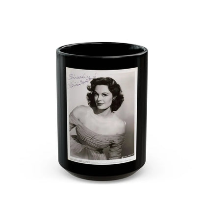 Patricia Medina #96 (Vintage Female Icon) Black Coffee Mug-15oz-Go Mug Yourself