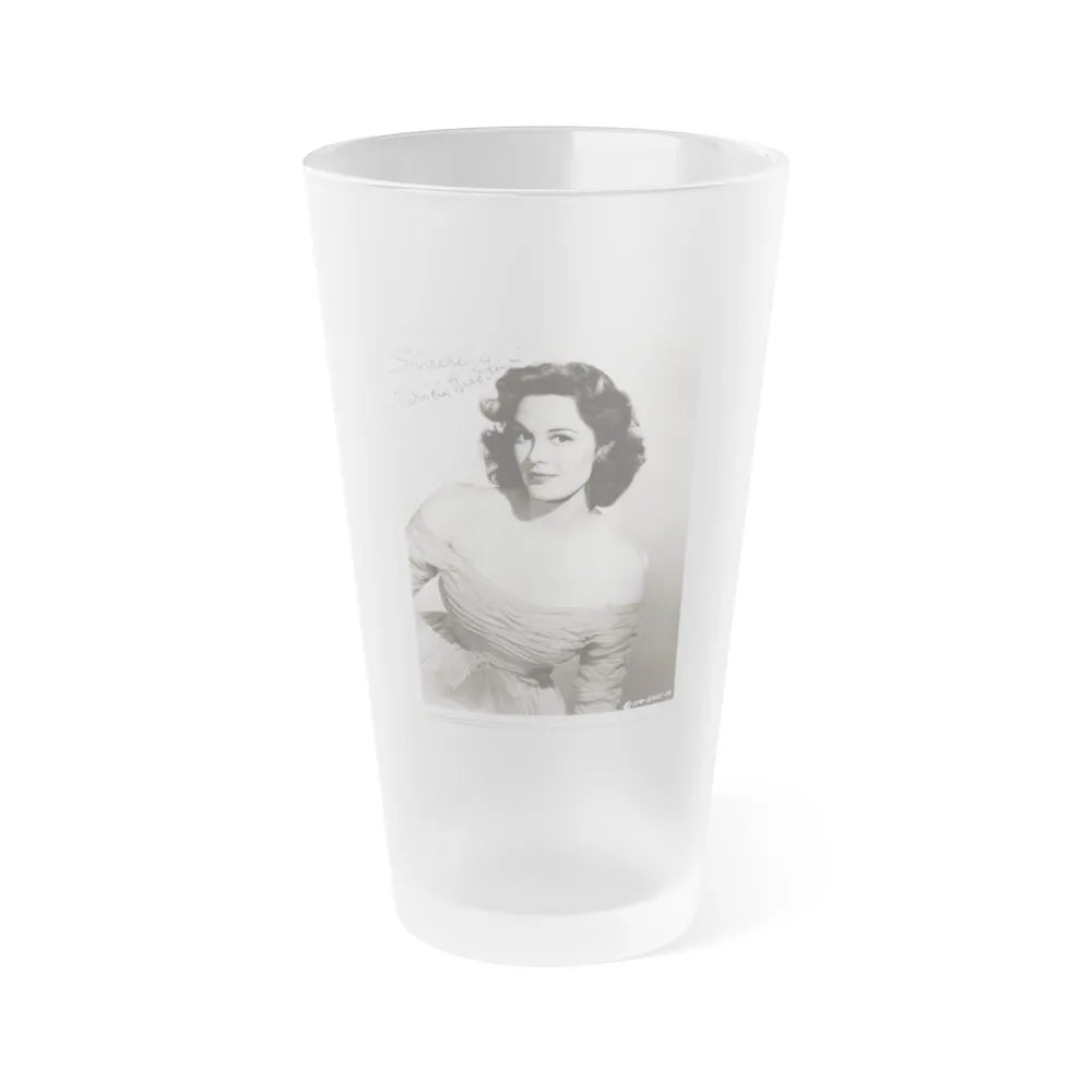 Patricia Medina #96 (Vintage Female Icon) Frosted Pint Glass 16oz-16oz-Frosted-Go Mug Yourself