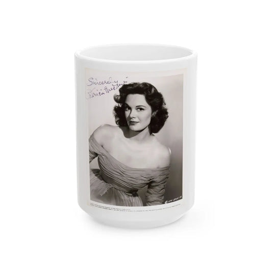 Patricia Medina #96 (Vintage Female Icon) White Coffee Mug-15oz-Go Mug Yourself