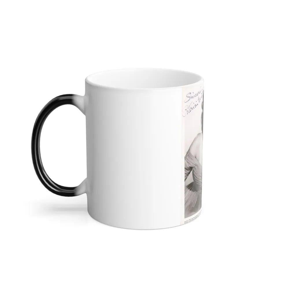 Patricia Medina #96 (Vintage Female Icons) Color Changing Mug 11oz-Go Mug Yourself