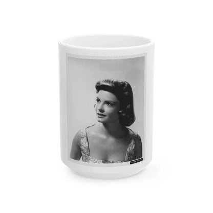 Patricia Owens #14 (Vintage Female Icon) White Coffee Mug-15oz-Go Mug Yourself