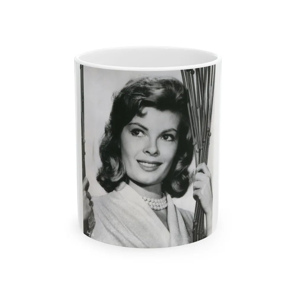 Patricia Owens #15 (Vintage Female Icon) White Coffee Mug-11oz-Go Mug Yourself