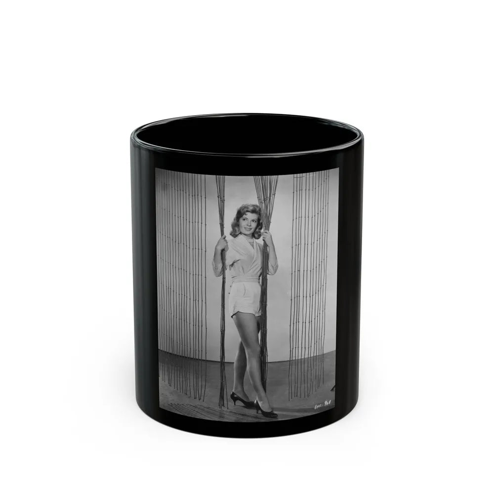 Patricia Owens #18 (Vintage Female Icon) Black Coffee Mug-11oz-Go Mug Yourself