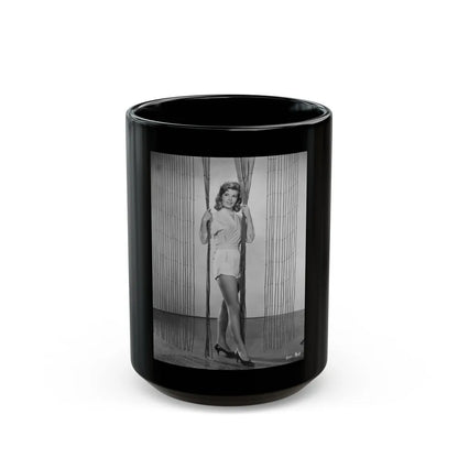 Patricia Owens #18 (Vintage Female Icon) Black Coffee Mug-15oz-Go Mug Yourself