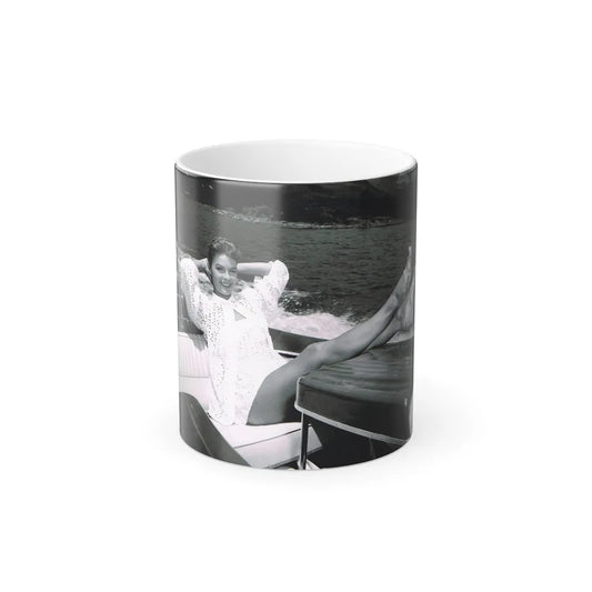 Patricia Owens #22 (Vintage Female Icons) Color Changing Mug 11oz-11oz-Go Mug Yourself