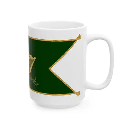 Patrick Keohanes sledge flag (Ireland) White Coffee Mug - Go Mug Yourself