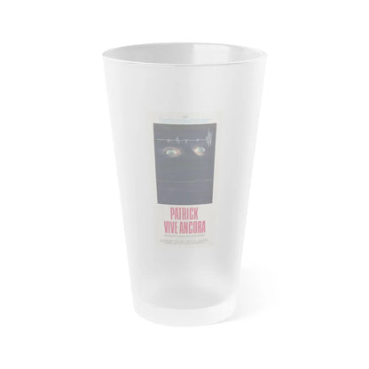 PATRICK STILL LIVES 1980 Movie Poster - Frosted Pint Glass 16oz-16oz-Frosted-Go Mug Yourself