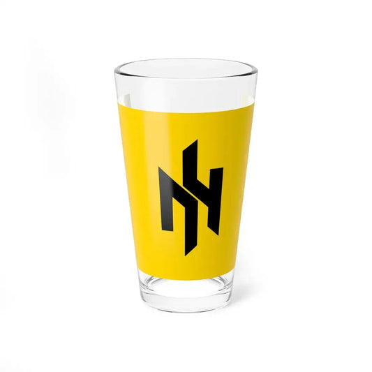 Patriot of Ukraine flag variant (Ukraine) Pint Glass 16oz 16oz - Go Mug Yourself