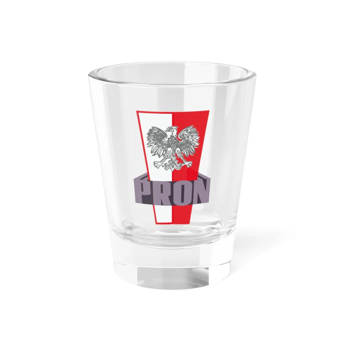 Patriotic Movement for National Rebirth logo (Poland) Shot Glass 1.5oz 1.5oz - Go Mug Yourself