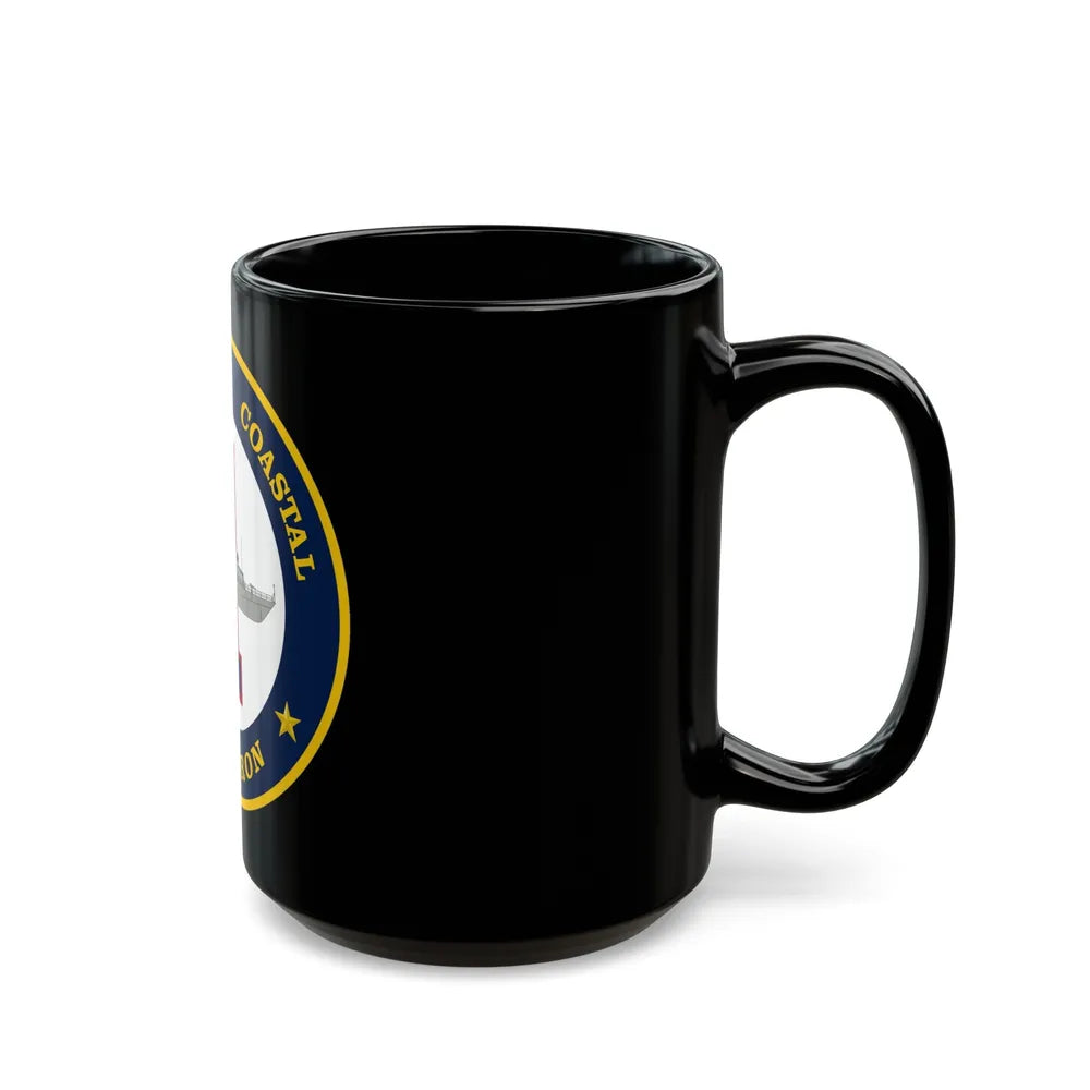 Patrol Coastal Squadron ONE (U.S. Navy) Black Coffee Mug-Go Mug Yourself