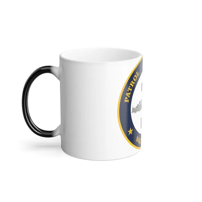 Patrol Coastal Squadron ONE (U.S. Navy) Color Changing Mug 11oz-Go Mug Yourself