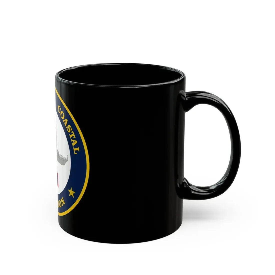 Patrol Coastal Squadron ONE (U.S. Navy) Black Coffee Mug - Go Mug Yourself