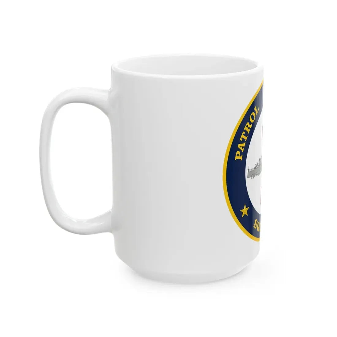 Patrol Coastal Squadron ONE (U.S. Navy) White Coffee Mug - Go Mug Yourself