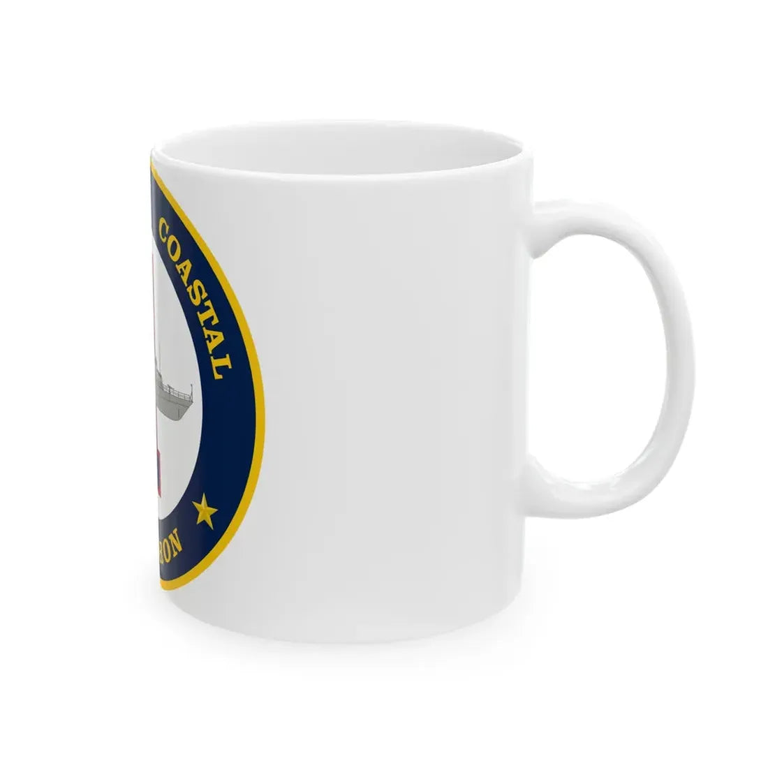 Patrol Coastal Squadron ONE (U.S. Navy) White Coffee Mug - Go Mug Yourself