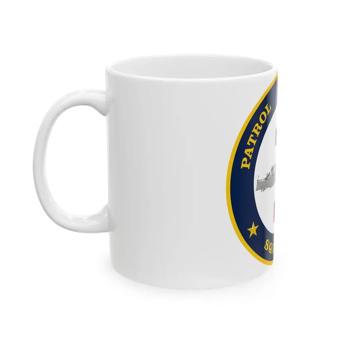 Patrol Coastal Squadron ONE (U.S. Navy) White Coffee Mug - Go Mug Yourself