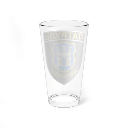 patrol police of Zhytomyr (Ukraine) Pint Glass 16oz - Go Mug Yourself