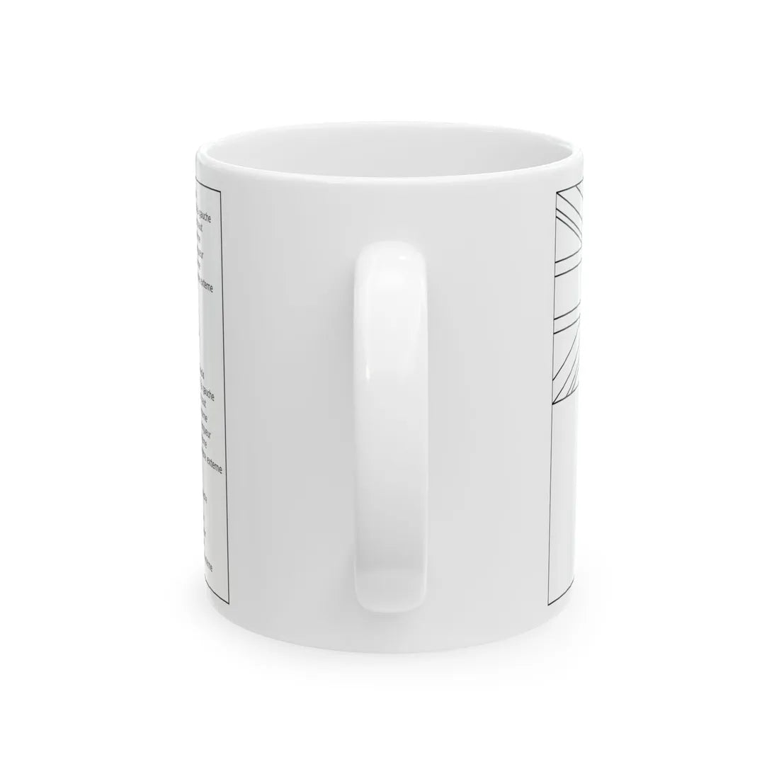 Patron du drapeau australien (Australia) White Coffee Mug - Go Mug Yourself