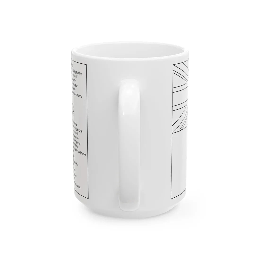 Patron du drapeau australien (Australia) White Coffee Mug - Go Mug Yourself
