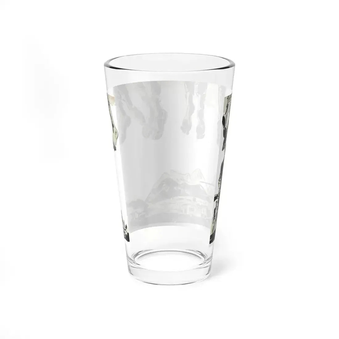 Pattern for Chaos, Bluebook, February 1953 (Magazine Illustration) Pint Glass 16oz - Go Mug Yourself