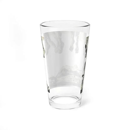 Pattern for Chaos, Bluebook, February 1953 (Magazine Illustration) Pint Glass 16oz - Go Mug Yourself