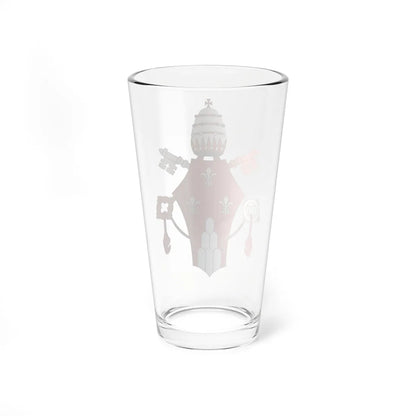 Paul 6 coa (Italy) (Coat of Arms) Pint Glass 16oz - Go Mug Yourself