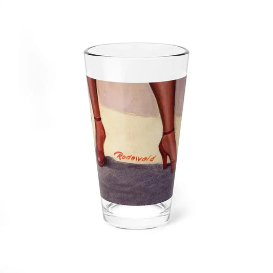 Paula Has a Price, Ecstasy Novel paperback cover, 1949_ signature - Pint Glass 16oz 16oz - Go Mug Yourself