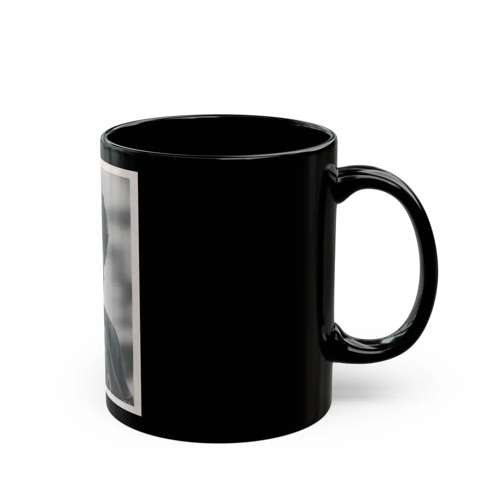 Paula Raymond #041 (Vintage Female Icon) Black Coffee Mug-Go Mug Yourself